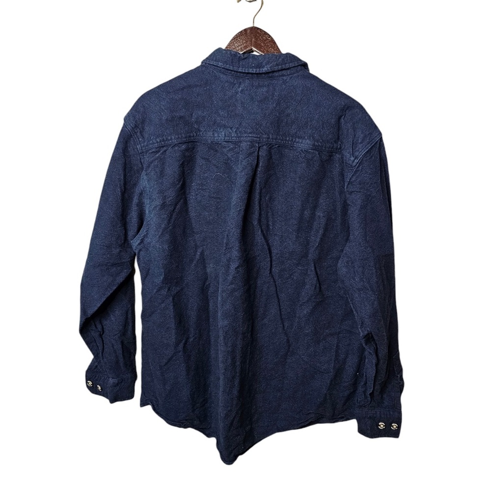 Stillwater Supply Co Men’s Navy Cotton Casual Long Sleeve Button Down Shirt - Picture 5 of 5